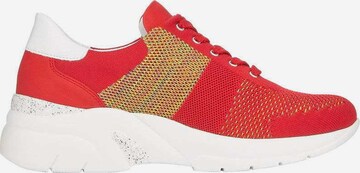 REMONTE Athletic Lace-Up Shoes in Red