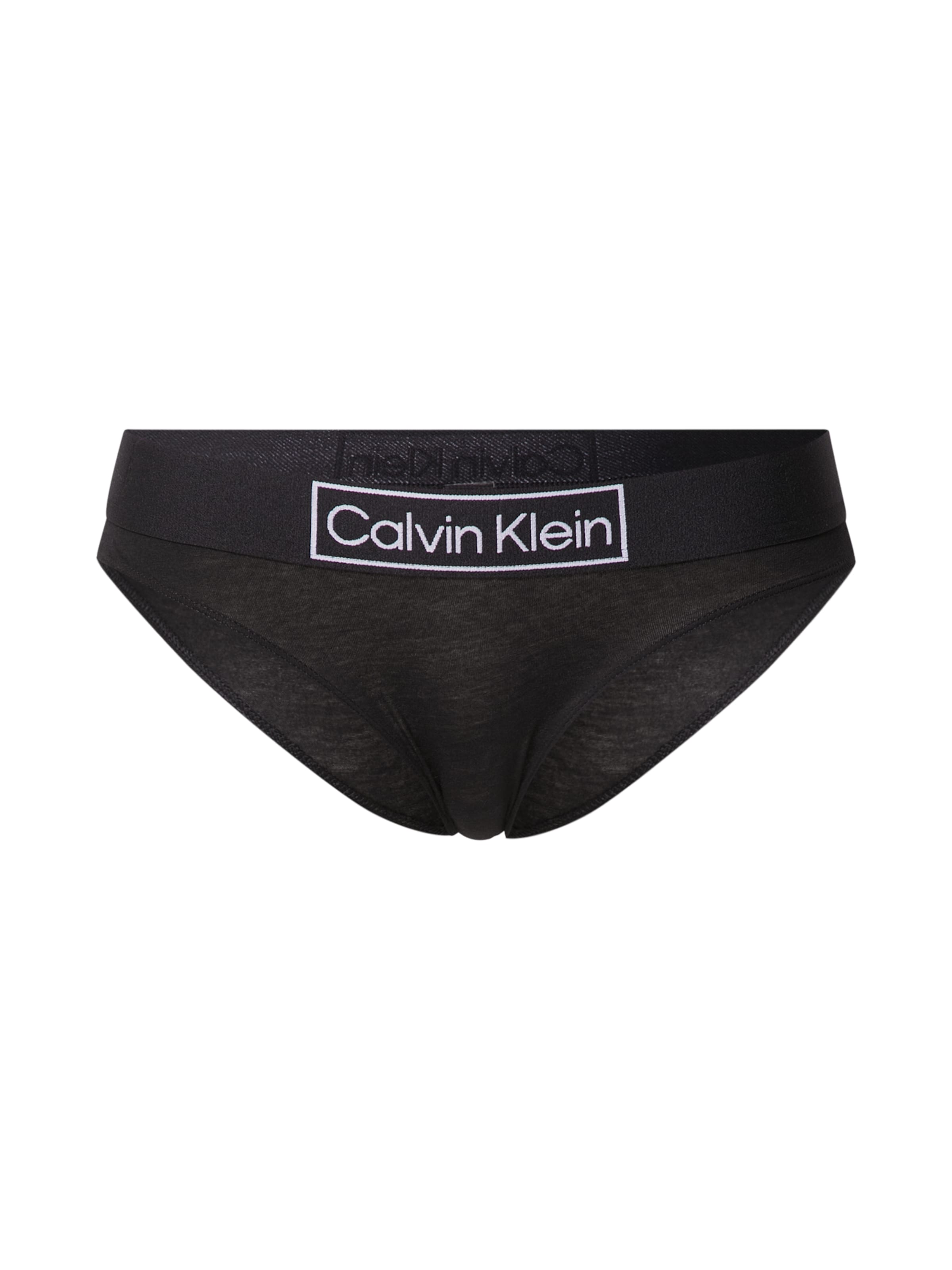 Slip 'Reimagine Heritage' Calvin Klein Underwear en noir : devant