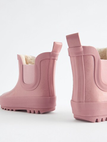 Bottes en caoutchouc Next en rose