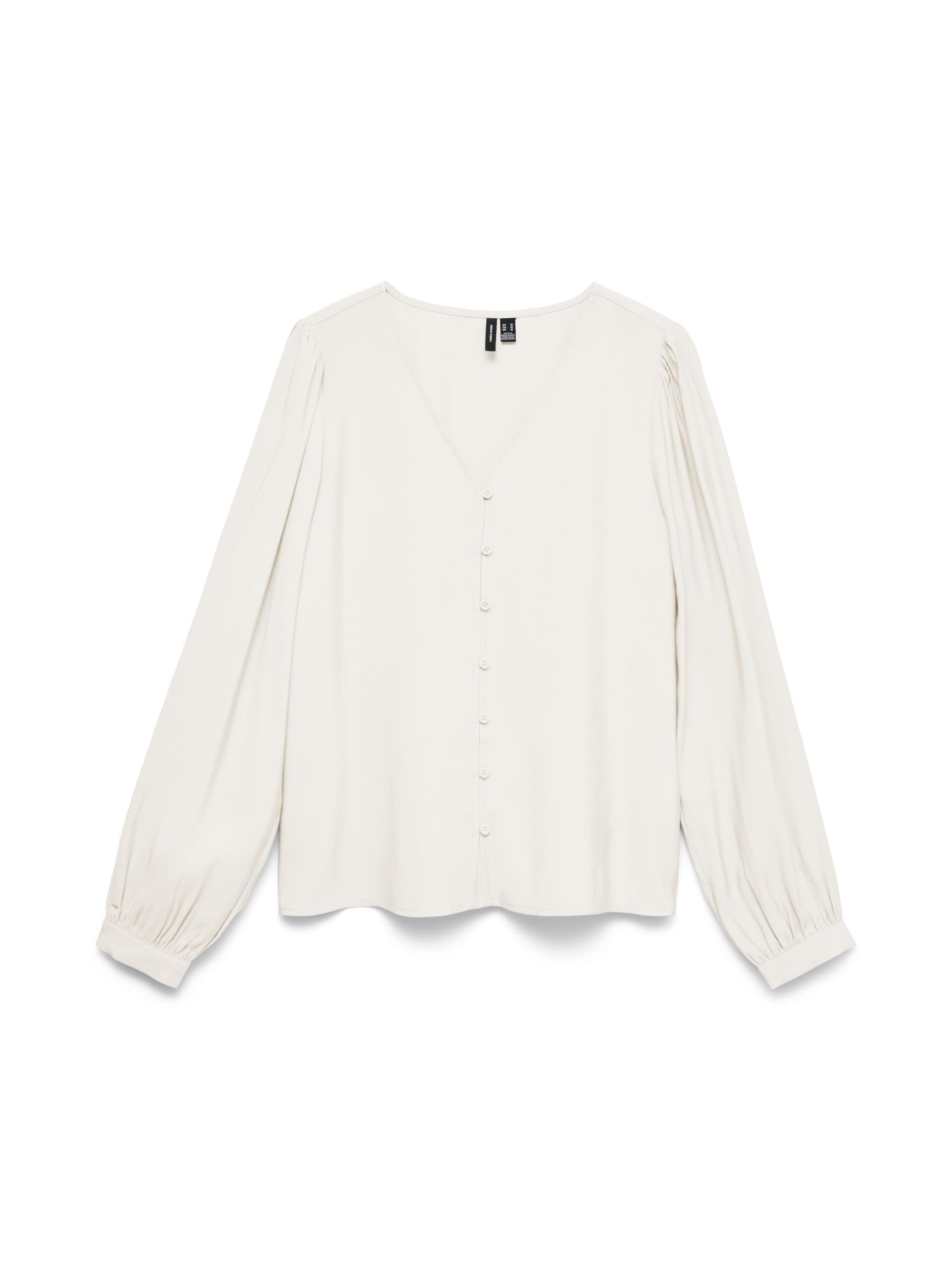 VERO MODA Bluse 'VMLouisa' in Weiß: Vorderseite