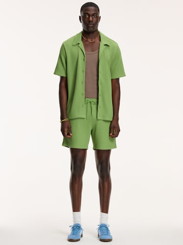 Shiwi Comfort fit Overhemd in Groen