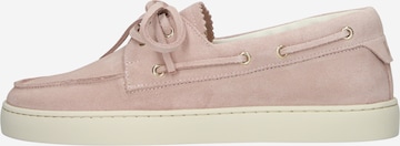 BLACKSTONE - Zapatos con cordón 'Zircon Aster' en rosa: frente