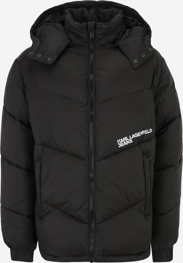 KARL LAGERFELD JEANS Winter jacket in Black / White, Item view