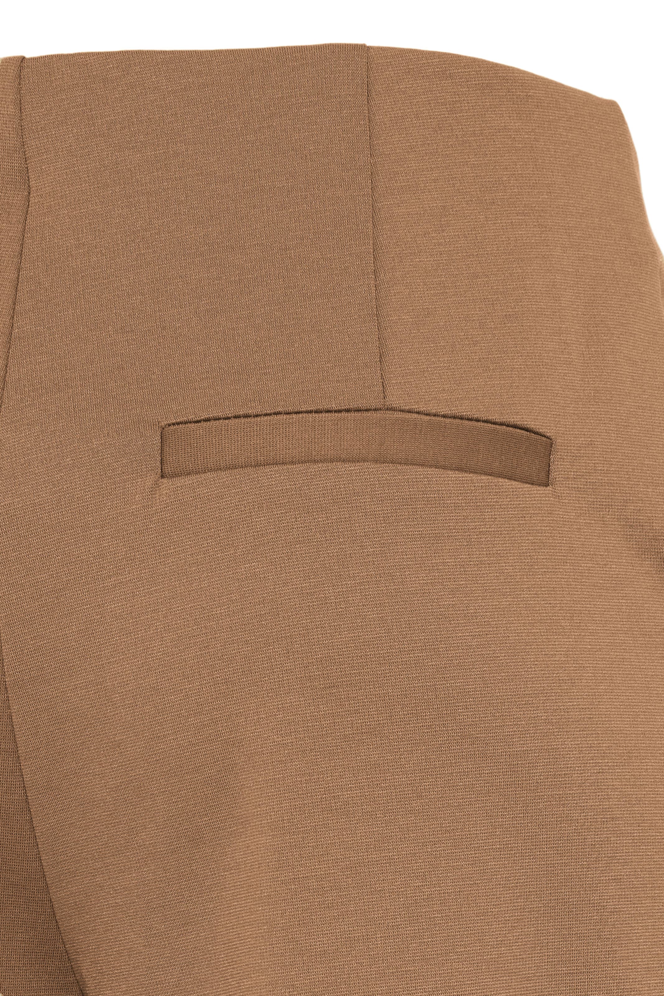 Wide Leg Pantalon 'IHKATE' ICHI en marron