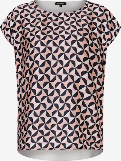 MORE & MORE T-shirt en rose / poudre / noir / blanc, Vue avec produit