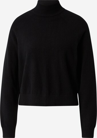 Pull-over Abercrombie & Fitch en noir : devant