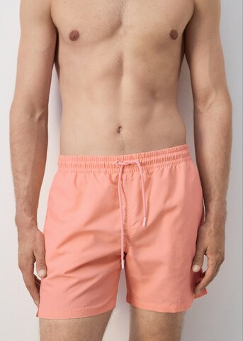 MANGO MAN Board Shorts 'Liso' in Orange