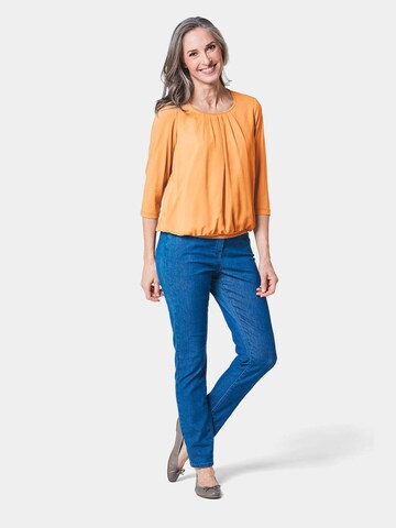 Goldner Blouse in Oranje