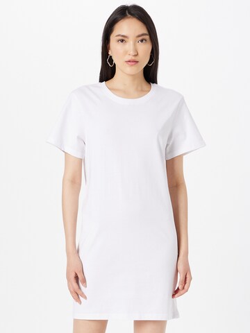 Urban Classics Dress in White: front