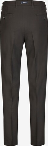 Regular Pantalon à plis HECHTER PARIS en noir