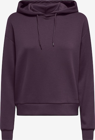 ONLY PLAY Urheilullinen collegepaita värissä lila: etupuoli