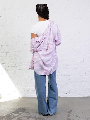 BROKE + SCHÖN Bluse 'Oversize Bluse in Rosa'‌‌‌‌‌‌‌‌‌‌ in Pink
