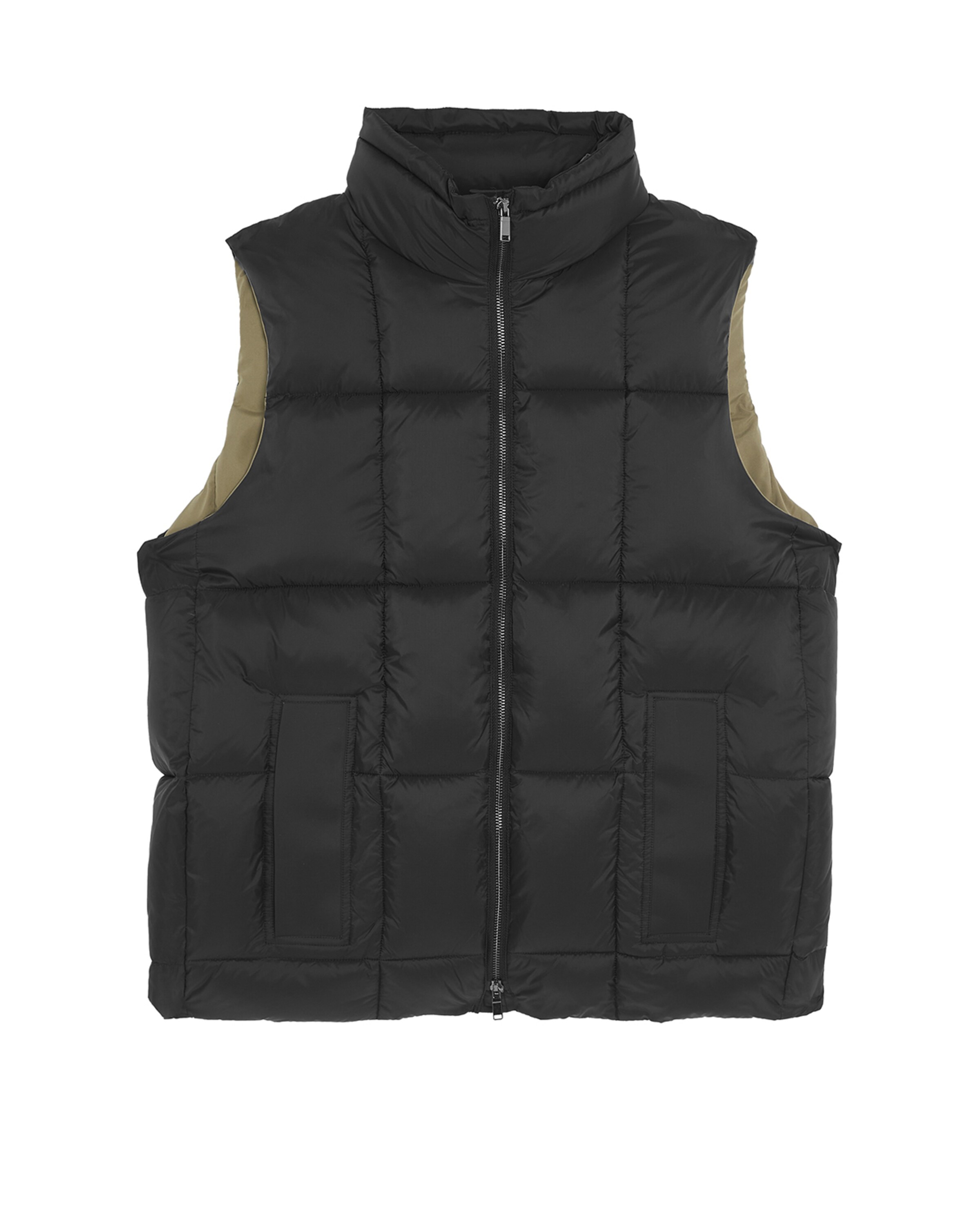 Lyle & Scott Bodywarmer in Zwart: voorkant