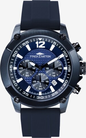 FYNCH-HATTON Analoog horloge in Blauw: voorkant