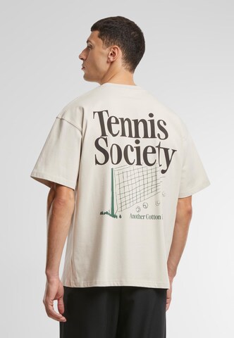 bēšs Another Cotton Lab T-Krekls 'Tennis Society'