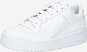 Baskets basses 'Forum Bold' ADIDAS ORIGINALS en blanc : devant