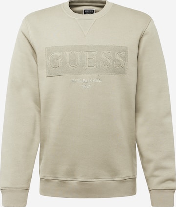 GUESS Sweatshirt in Green: front