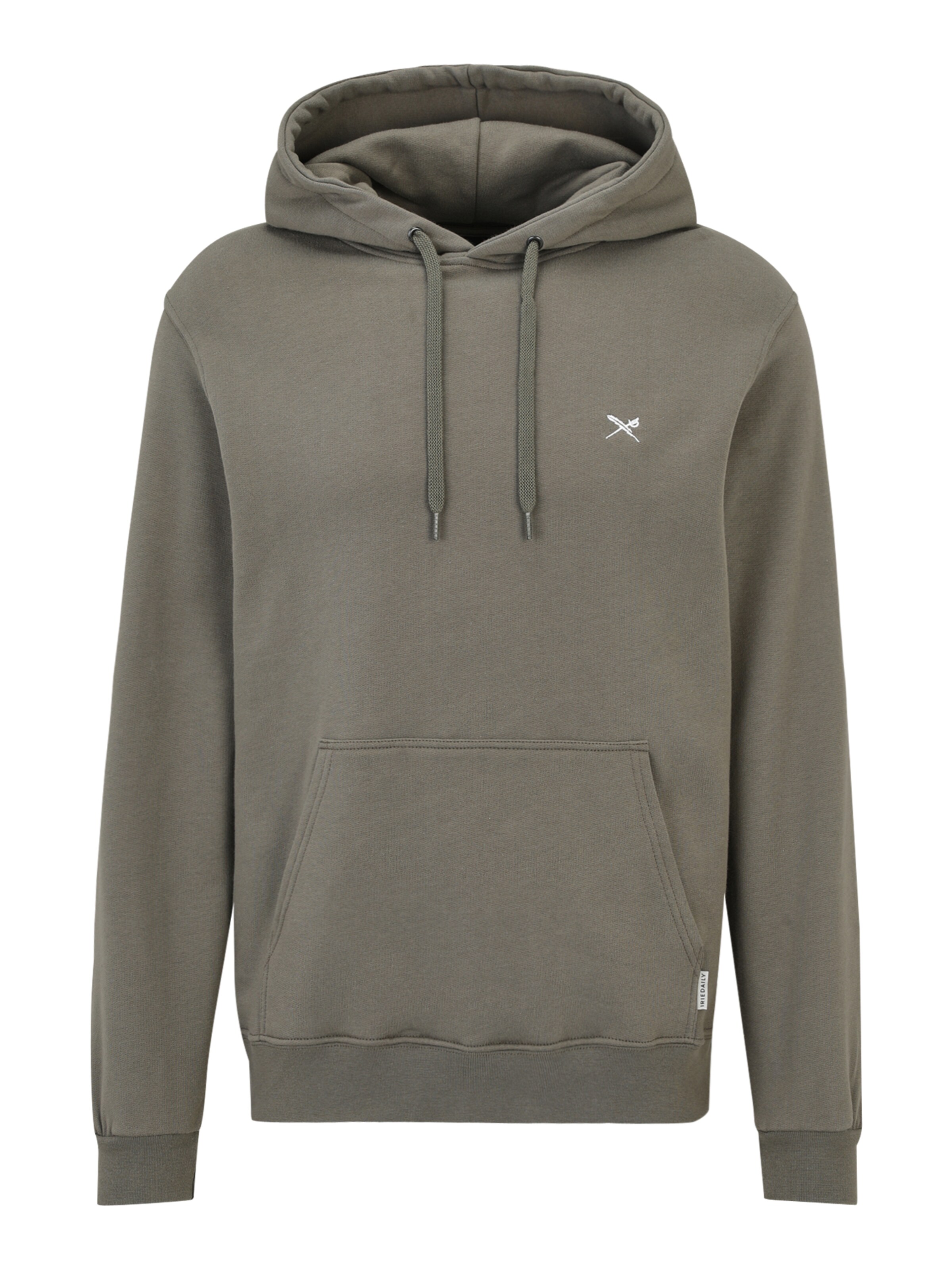 Iriedaily Sweatshirt 'Mini Flag 2' in Green: front