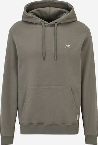 Iriedaily Sweatshirt 'Mini Flag 2' in Green: front