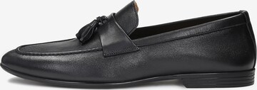 Kazar Classic Flats in Black: front