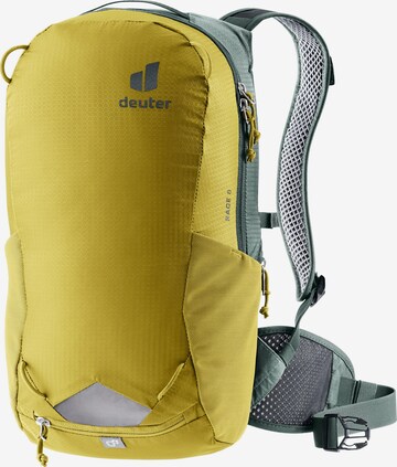 DEUTER Sports Backpack 'Race 8' in Yellow: front