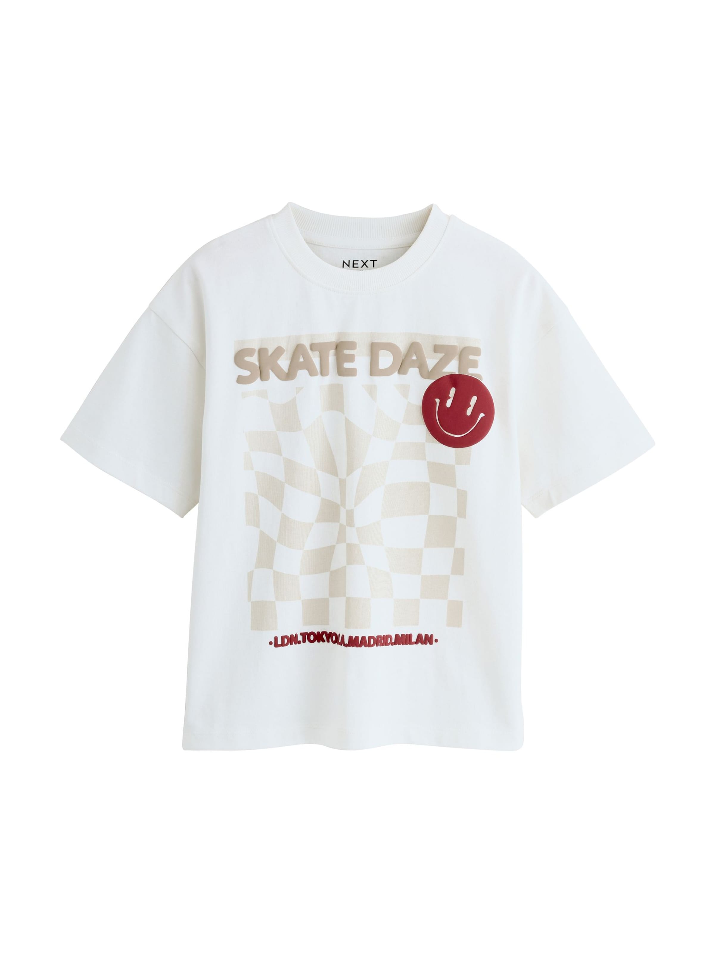 Next Majica | bela barva: sprednja stran