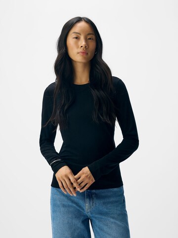 OBJECT Shirt 'OBJZofia' in Black: front