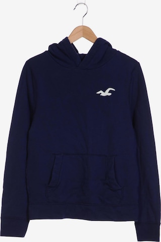 HOLLISTER Sweatshirt & Zip-Up Hoodie in L in Blue: front