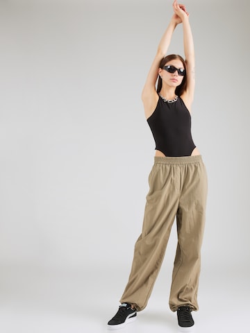 modström Loosefit Hose 'Fumiko' in Beige