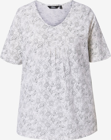 Ulla Popken Shirt in White: front