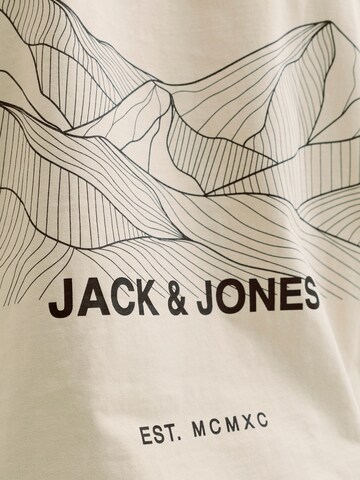 JACK & JONES Bluser & t-shirts 'JJAW25' i beige