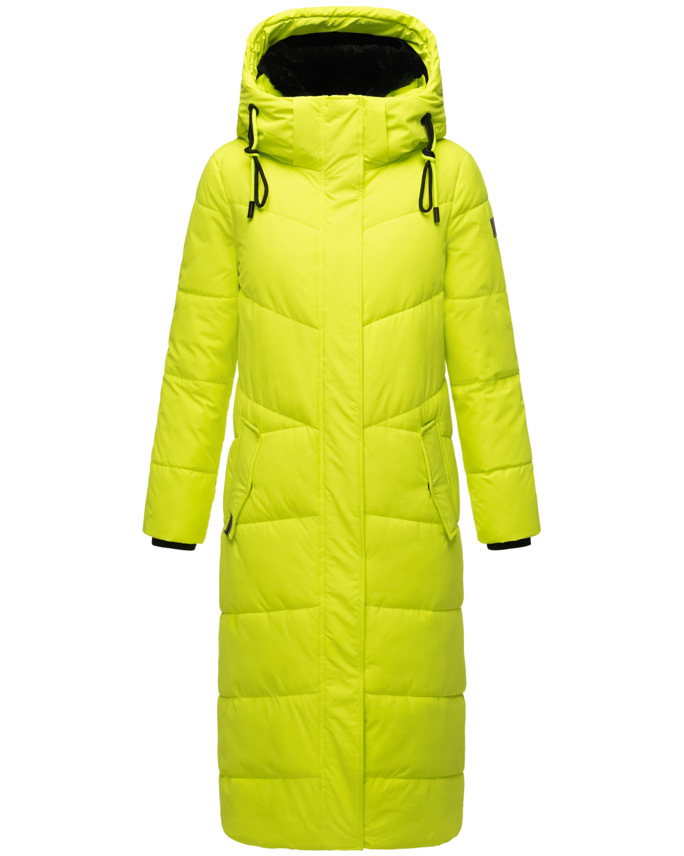 NAVAHOO Χειμερινό παλτό 'Hingucker XIV' σε πράσινο: μπροστά