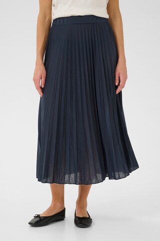 Jupe 'CRFolo' Cream en bleu : devant