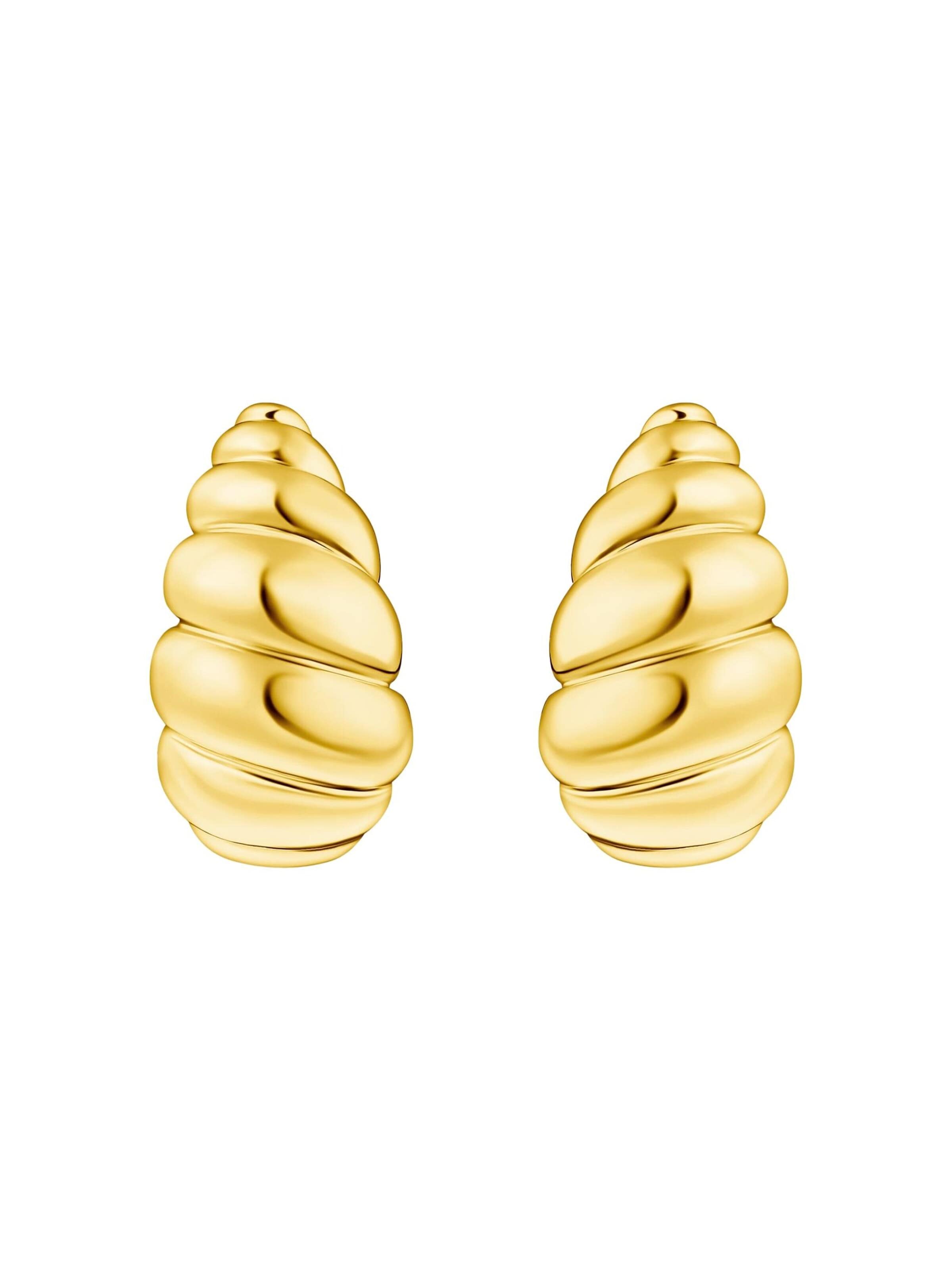 Boucles d'oreilles Thomas Sabo en jaune : devant