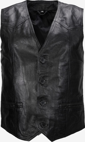 LOLUS Weste 'Ludwig' in Schwarz: Vorderseite