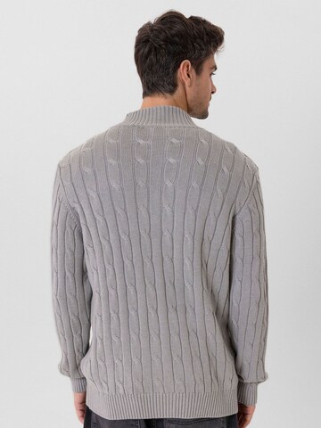 Vestes en maille 'Faber' Jacey Quinn en gris