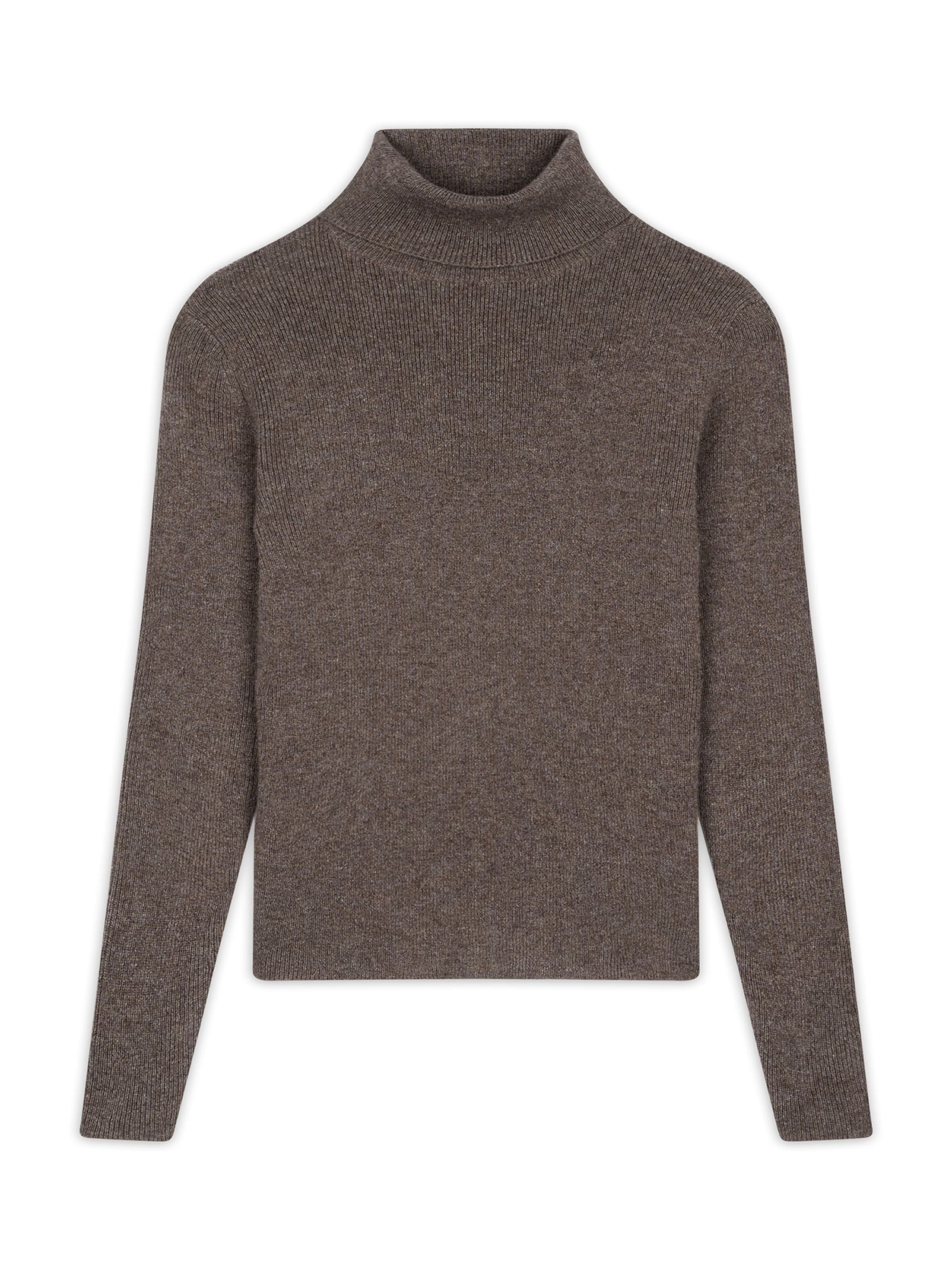 JUST CASHMERE Свитер 'Lanais' в Серый: спереди