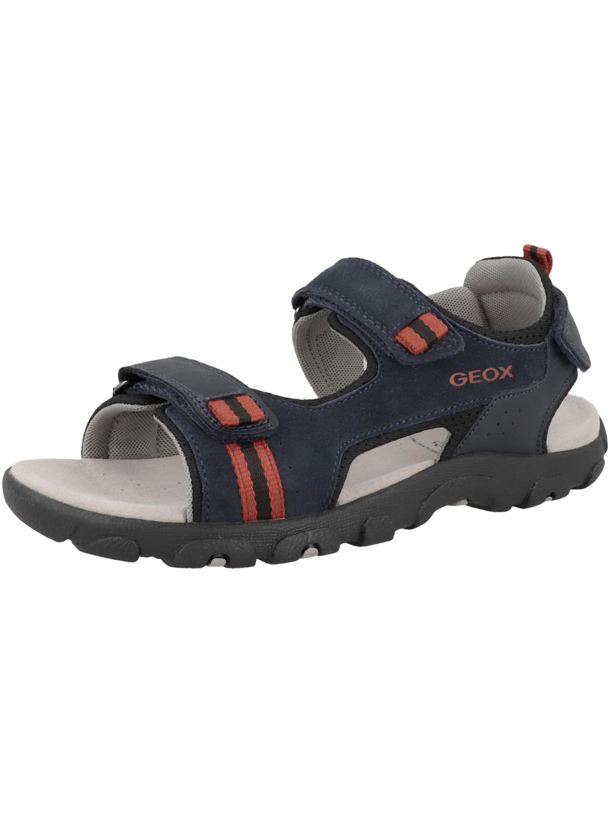 Calzatura aperta 'J S. Strada A' di GEOX in grigio: frontale