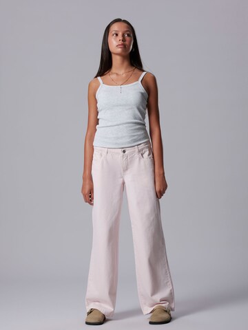 Wide leg Jeans di LMTD in rosa