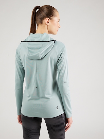 On Athletic Zip-Up Hoodie in Green