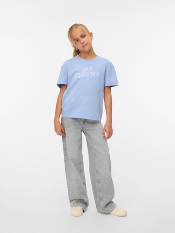 Vero Moda Girl Футболка 'VMVICTORIA' в Синий