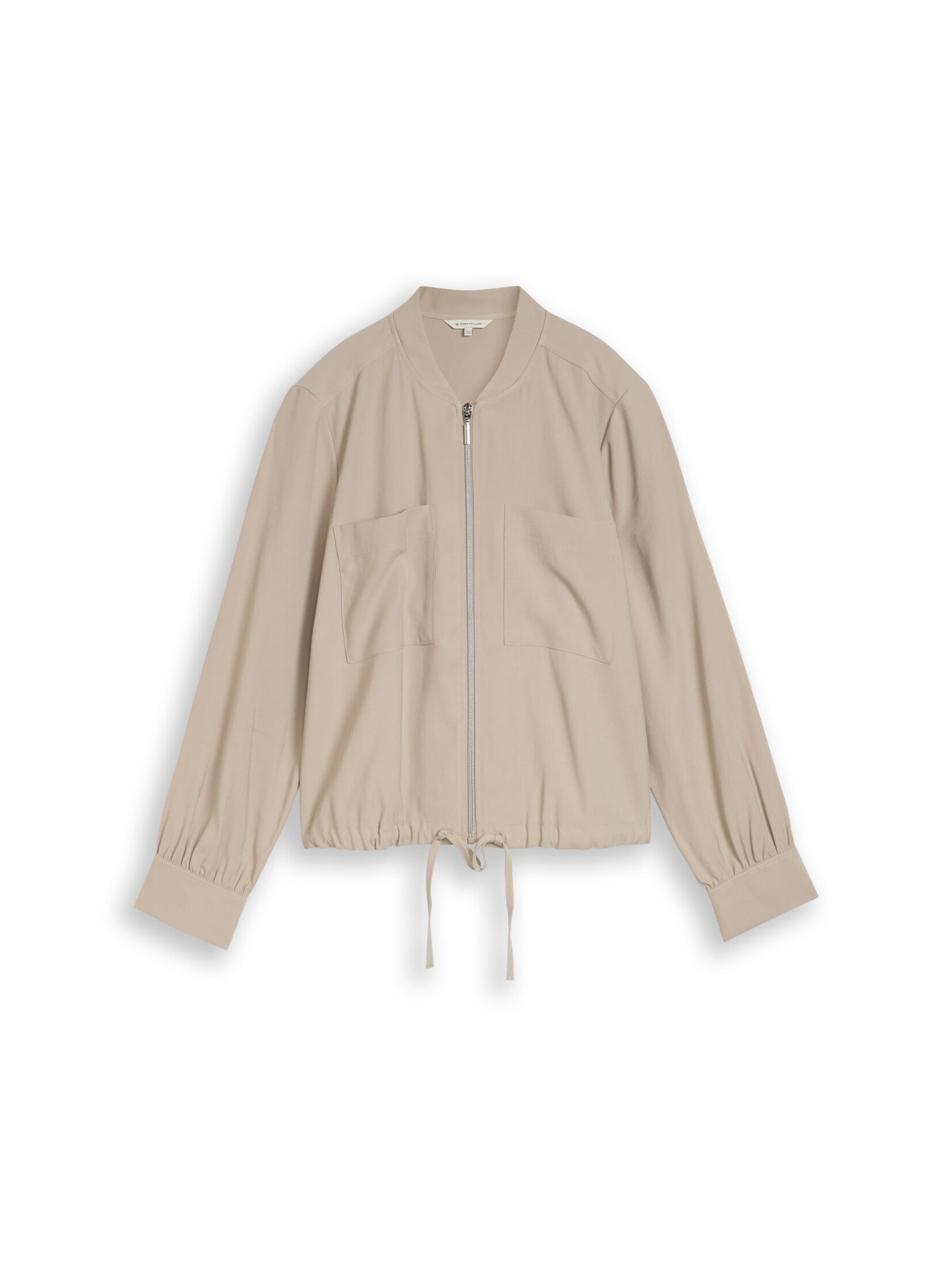 TOM TAILOR Jacke in Grau: Vorderseite