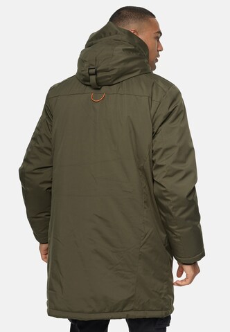 INDICODE JEANS Parka ' Anflame ' in Grün