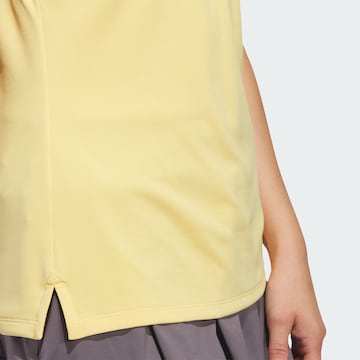 T-shirt fonctionnel 'Ultimate365 Tour HEAT.RDY' ADIDAS PERFORMANCE en jaune