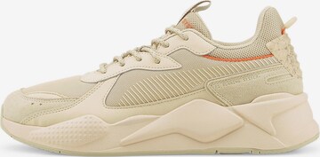 PUMA - Zapatillas deportivas bajas en beige: frente