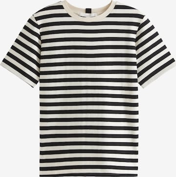 T-shirt Next en noir : devant