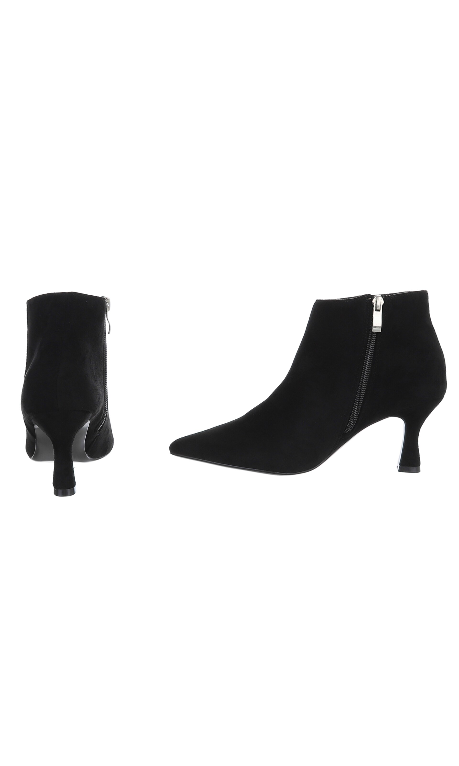 Ital-Design Stiefelette in Schwarz