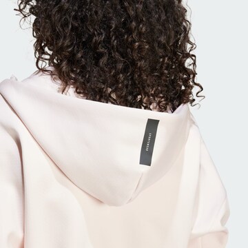 Giacca di felpa sportiva 'Z.N.E.' di ADIDAS SPORTSWEAR in rosa