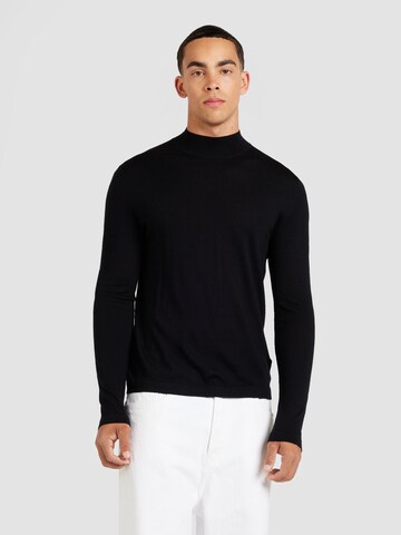 Tiger of Sweden Pullover 'TERN' in Schwarz: Vorderseite