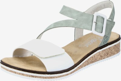 Rieker Sandal in Pastel green / White, Item view